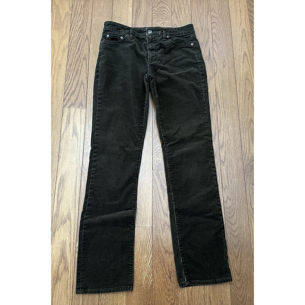 Lauren Ralph Lauren Corduroy Brown  Pants Women‎ Size 2 Premier Straight Leg